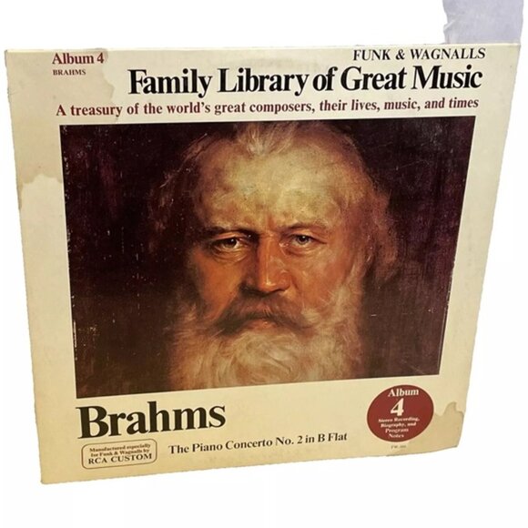 Brahms The Piano Concerto No. 2 In B Flat (Vinyl, 1976) RCA Custom FW-304 VG+ LP - Picture 1 of 12